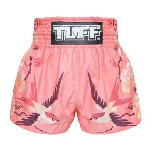 Tuff Sport Muay Thai Shorts Boxing Women Girls MMA Training Gym Trunks Large