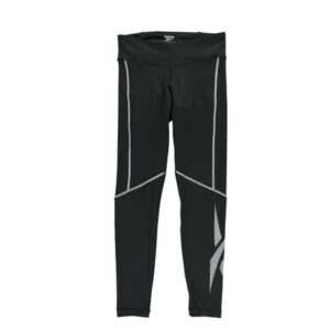Reebok Womens Workout Ready Compression Athletic Pants, Black, Small
