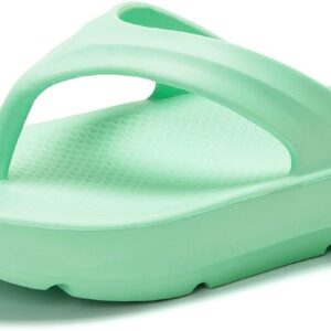 FUNKYMONKEY Women's Comfort Flip Flops with Arch Support - Lightweight EVA Thong Sandals for Walking, Beach, and Daily Wear - Cushioned Footbed & Anti-Slip Sole