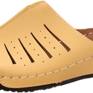 Womens Recovery Sandals with Comfortable Plantar Fasciitis Support Open Toe Hollow Out Breathable Slides Summer Casual Walking Shoes