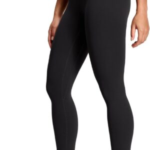 HeyNuts Yoga Pro Leggings 28'', Light to Medium Support, Buttery Soft Lounge Yoga Pants Full Length