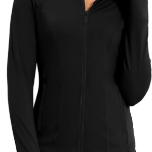 VUTRU Women's Workout Jacket Zip Up Athletic Lightweight Running Yoga Jacket with Pockets