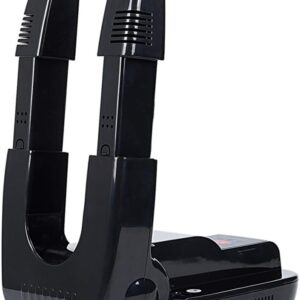 Boots and Shoes Dryer, Glove Dryer & Boot Warmer with Heat Blower, Portable Adjustable Rack and Timer, Folding Design & Quick Drying for Shoes, Gloves, Hats, Socks, Ski Boots