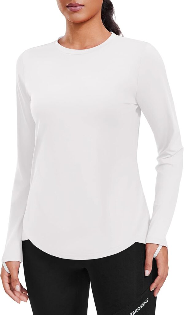 PINSPARK Women's Long Sleeve Quick Dry UPF 50+ Sun Shirt
