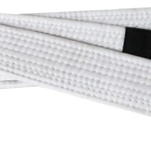 BJJ Belt for Adults, 100% Cotton, Stripe Bar, Double-Stitched Thick Weave, Easy-Tie, 5 Rank Colors, A0-A6