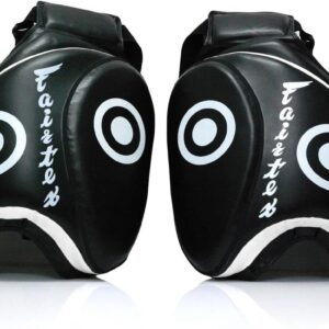 Fairtex Thigh Pads with Syntek Leather - Heavy Duty, Maximum Shock Absorbency for Muay Thai & Kickboxing. Durable, Comfortable, and Versatile Training Gear