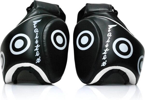 Fairtex Thigh Pads with Syntek Leather - Heavy Duty, Maximum Shock Absorbency for Muay Thai & Kickboxing. Durable, Comfortable, and Versatile Training Gear