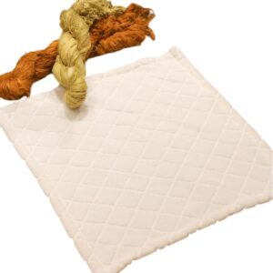 EVOPURE+ Pineapple Leaf Fiber Small Square Towel – Ultra-Soft & Lightweight Luxury Towel – Sustainable, Breathable, and Hypoallergenic for Sensitive Skin – High Absorbency