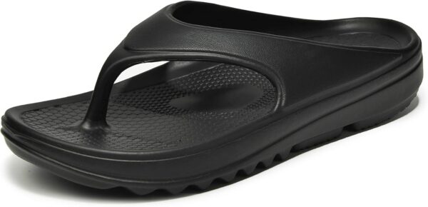 Flip Flops for Women, Orthotic Lightweight Beach Slides Sandals Anti Slip Shower Slippers with Ultra Soft Arch Support Non-Slip