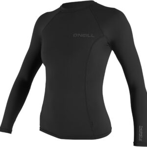 O'Neill Women's Thermo-X Long Sleeve Crew, UPF 50+ Sun Protection, Lightweight Warm Base Layer or Stand-alone Layer for Surfing, Paddleboarding, Swimming
