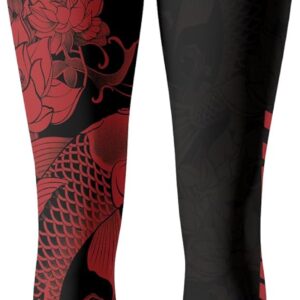 Samurai Women’s Jiu Jitsu Spats – BJJ Compression Leggings & Grappling Tights for Training & Workout
