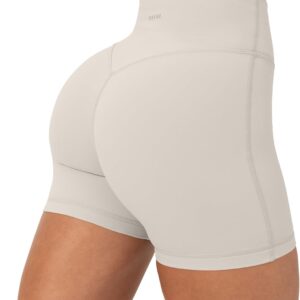 PAVOI ACTIVE Yoga Shorts for Women High Waisted Gym Shorts Buttery Soft Biker Workout Shorts 4" & 6" Compression Fit