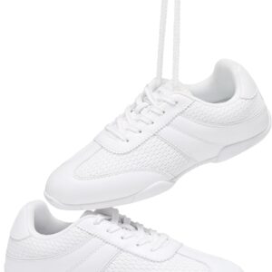 Stelle Cheer Shoes Women White Girls Cheerleading Shoes Competition Sneakers Training Breathable Lightweight Tennis Sports