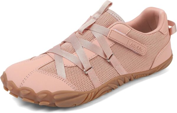 UBFEN Womens Barefoot Shoes Sneakers with Lightweight Minimalist Zero Drop for Walking Hiking Running Comfortable Casual Fashion Tennis Shoes