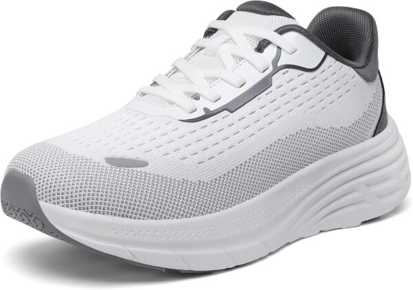 Women's Wide Toe Box Walking Shoes–Non Slip Comfortable Cushioned Fashion Sneakers for Bunions Lightweight Zero Drop Tennis Running Shoe with Roomy Fit