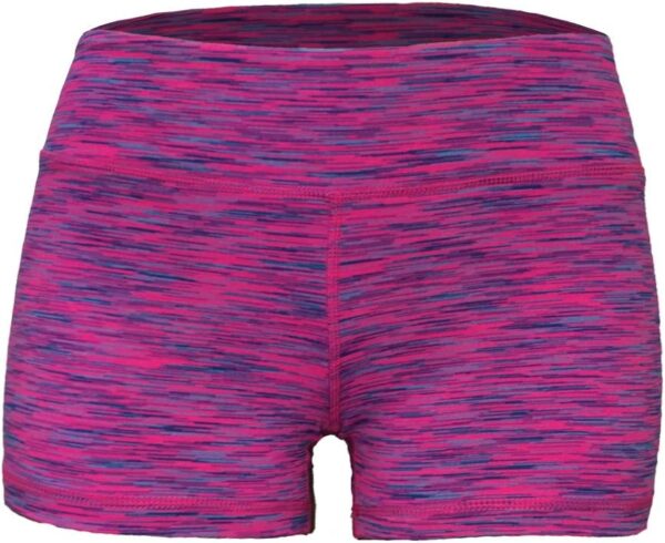 Epic MMA Gear WOD Booty Shorts for Women (Small, Pink Space Dye)