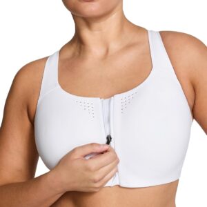 Victoria's Secret Women's VSX Featherweight Max Front Close Sports Bra, High Impact (32A-38DD)