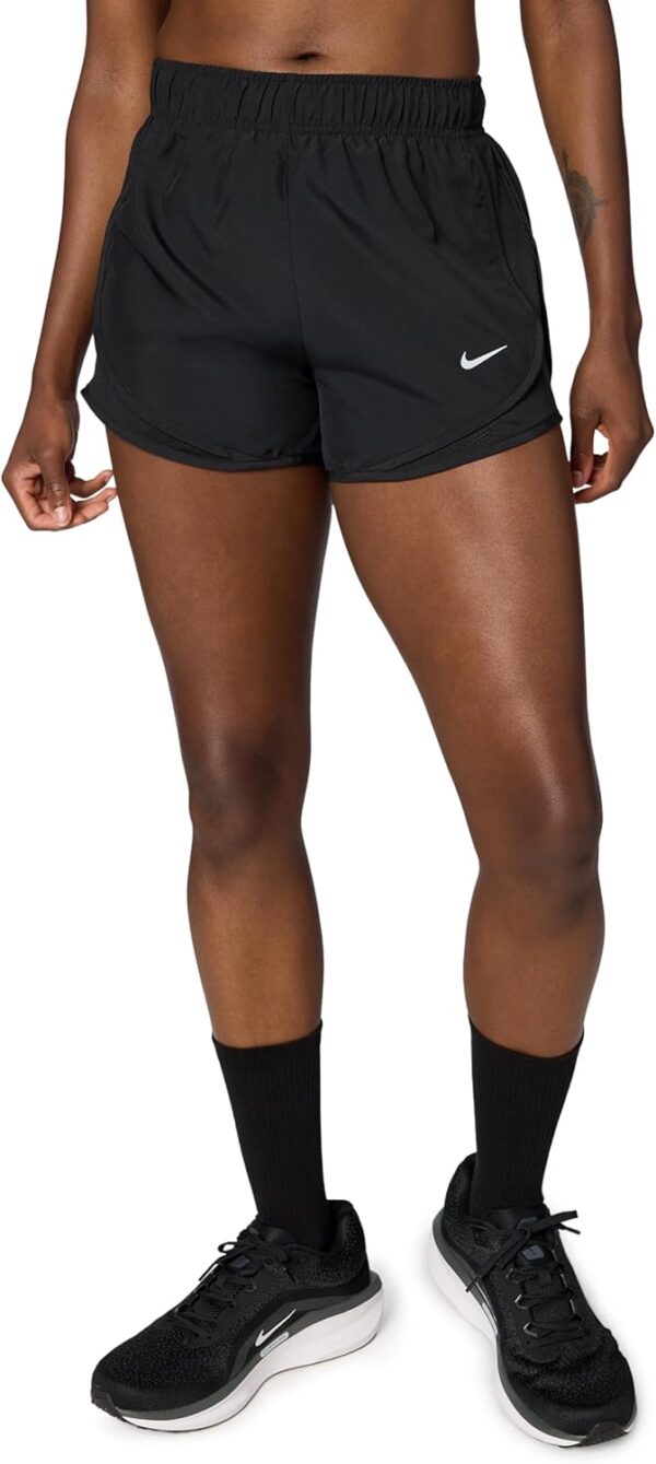 Nike Women's Tempo Dri-fit Mid-Rise Brief-Lined Running Shorts