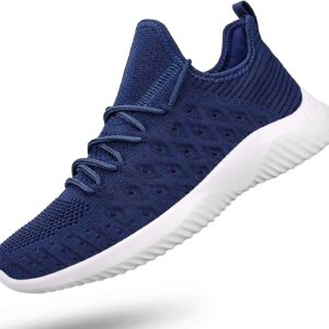 Feethit Womens Slip On Walking Shoes Non Slip Running Shoes Breathable Workout Shoes Lightweight Gym Sneakers