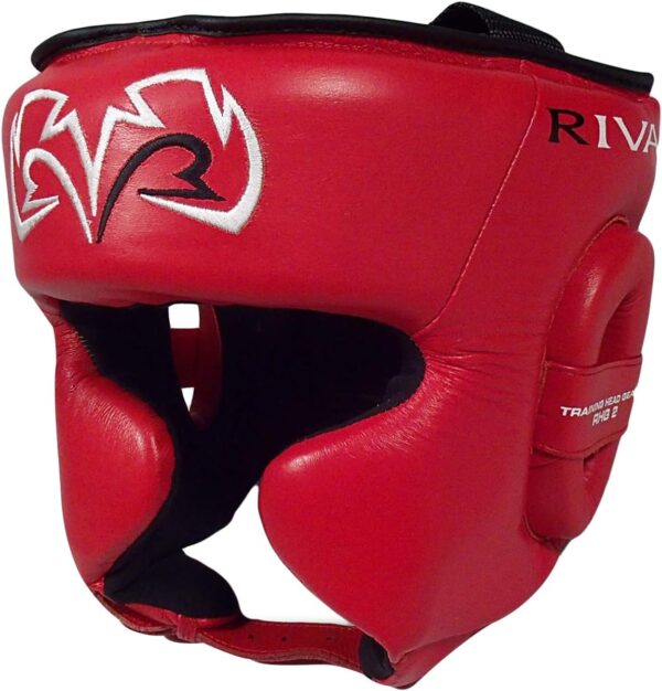 RIVAL Boxing RHG2 Hybrid Headgear - Ultra-Thin, Super-Sleek Design, Compact Training Style with Cheek Guards