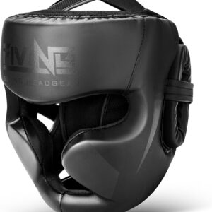 FIVING Headgear for Boxing,Martial Arts Headgear,Kickboxing Head Gear for Muay Thai,Grappling, Sparring, Kickboxing, Karate, Taekwondo