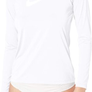 Nike Women's UPF 40+ Long Sleeve Rashguard Swim Tee