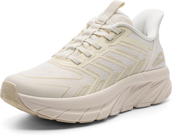 Women's Slip On Walking Shoes Running Comfortable Tennis Breathable Non Slip Athletic Gym Workout Cross Training Fashion Sneakers