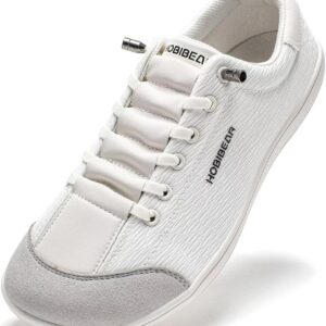 HOBIBEAR Barefoot Shoes Mesh Lightweight Wide Toe Box Zero Drop Slip-on Shoes for Women