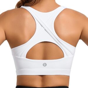 RUNNING GIRL High Impact Sports Bras for Women High Support Women’s Sports Bra Racerback Workout Running Bra