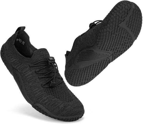 Women's Wide Minimalist Barefoot Shoes | Wide Toe Box Walking Casual Shoes for Women | Breathable Fashion Sneakers | Non-Slip Sole