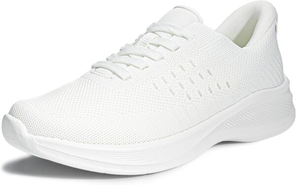 Women's Slip On Gym Shoes Lightweight Tennis Shoes Breathable Walking Sneakers for Workouts Athletic Training