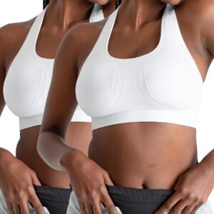 SHAPERMINT Sports Bras for Women - Workout Bras for Women, Plus Size Sports Bra, Workout Tops for Women High Support