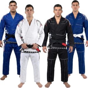 Twister Progress 5.0 Brazilian Jiu Jitsu Gi | BJJ Gi | Lightweight Preshrunk Pearl Weave | With Pants and Jacket 475gram (BLACK, A0)