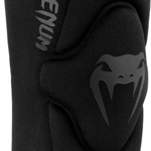 Venum Kontact Gel Knee Pad - Black/Black, Medium/Large