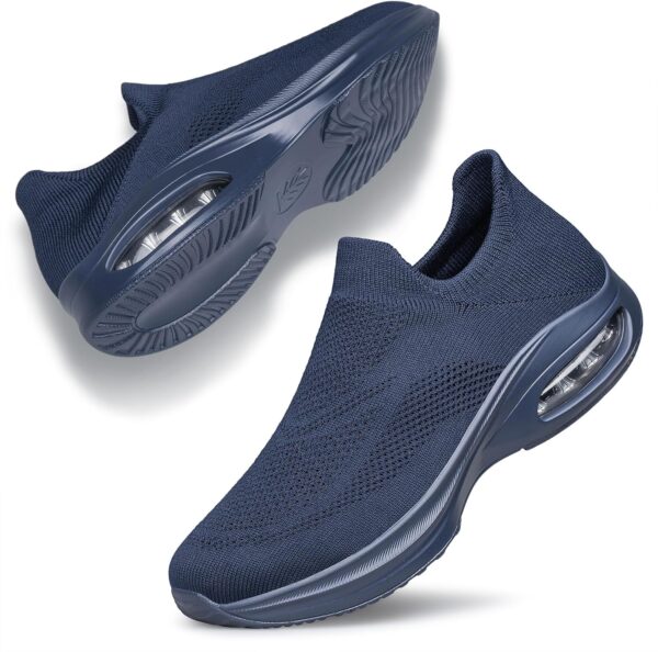 Women's Walking Shoes Cushion Non Slip Tennis Shoes Running Workout Gym Sports Athletic Lightweight Breathable Fashion Sneakers Comfortable