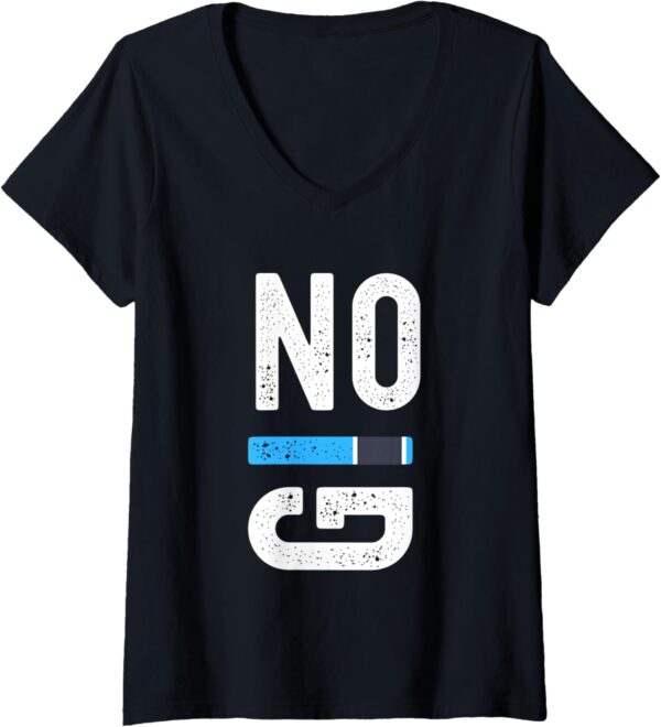 Womens Blue Belt Brazilian Jiu-jitsu Gift for MMA No Gi BJJ Fanatic V-Neck T-Shirt