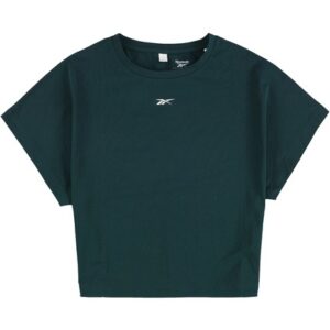 Reebok Womens Techstyle Vector Basic T-Shirt, Green, Small