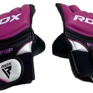 RDX GGR F12P [ Medium Women’s ] Muay Thai Grappling Gloves Boxing Training Pink