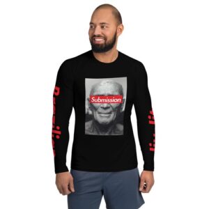 Helio Gracie Brazilian Jiu-Jitsu BJJ Gi No-gi Nogi MMA Long Sleeve Rash Guard