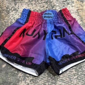 Muay Thai shorts Helium Designs Size Small Colorful