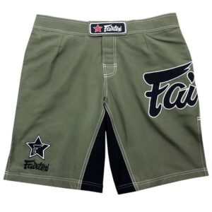 Fairtex AB1/P Muay Thai Board Shorts Olive (Medium)