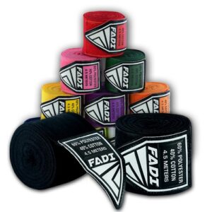 FADI Sports Boxing Hand Wraps 120"/180" – Elastic Mexican Style MMA Wrist Wraps