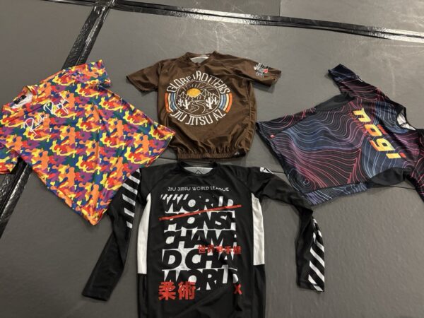 Jiu Jitsu Rashguards 4 Large Bjj