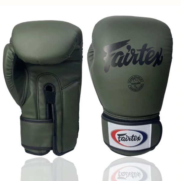 Fairtex Gloves 16 Oz Black Muay Thai Boxing Sparring Training Kickboxing BGV1