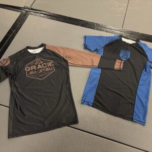 Gracie Jiu Jitsu Rashguards 2 XXL Bjj No Gi