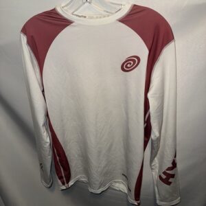 Hypnotik  long sleeve rashguard Size large white red