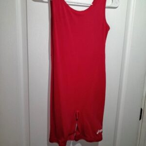 Womans Wrestling/Powerlifting Singlet Red Sz Medium Nice