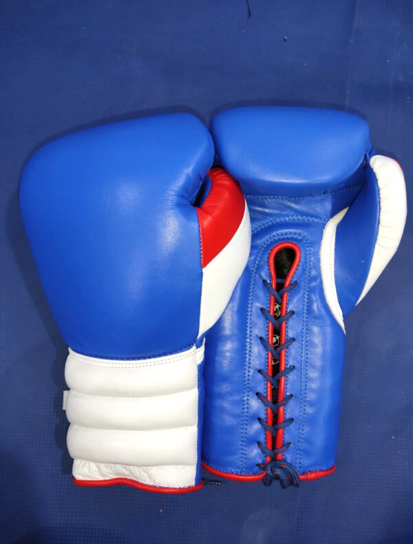 Custom Premium Leather Boxing Gloves Muay Thai MMA Kickboxing Training Sparring