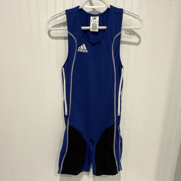 Adidas Weightlifting Singlet | Blue/Black | Women’s Small | Very Good Condition