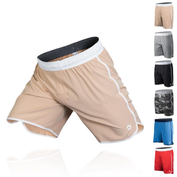 Pacific Short - No-Gi Jiu Jitsu Fight Shorts (Sand, X-Small)